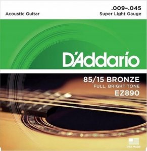 D`ADDARIO Struny do gitary akustycznej EZ890 9-45 1