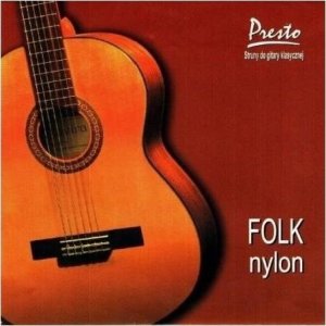 Presto Struny do gitary klasycznej Folk Nylon 1