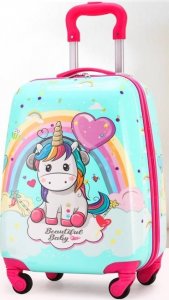 MPMAX Walizka kabinowa dla dzieci Jednorożec 3
