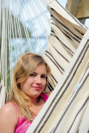 Amazonas Fotel wiszący Brasil Cappuccino 160x130cm (AZ-2030280) 4