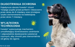 Elanco Obroża dla psów I kotów od 8kg FORESTO 70cm - SAN000036 16