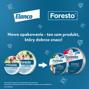 Elanco Obroża dla psów I kotów od 8kg FORESTO 70cm - SAN000036 5
