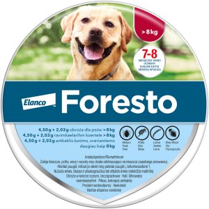 Elanco Obroża dla psów I kotów od 8kg FORESTO 70cm - SAN000036 6