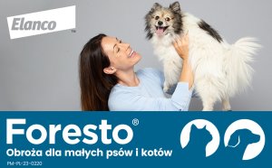 Elanco Obroża przeciwko pchłom i kleszczom Foresto dla psa i kota do 8 kg 38 cm 5