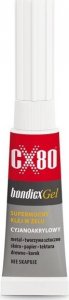 CX80 CX80 bardzo mocny klej cyjanoakrylowy w żelu Bondicx Gel 3 g 1