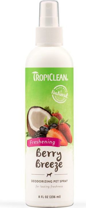 Tropiclean Spray Berry Breeze 236ml Perfumy Dla Zwierząt 1