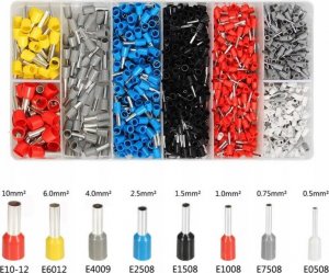 Techrebal PRASKA ZACISKARKA DO TULEJEK 0.25-10MM 1200 SZT 6