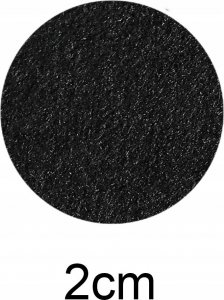 Techrebal PODKŁADKI POD MEBLE FILCOWE OKRĄGŁE 40 SZT 2CM HIT 2