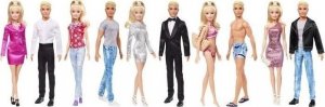 Lalka Barbie Barbie BRB BARBIE I KEN ZESTAW Z UBRANKAMI GHT40 WB4 4