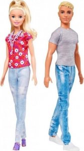 Lalka Barbie Barbie BRB BARBIE I KEN ZESTAW Z UBRANKAMI GHT40 WB4 6