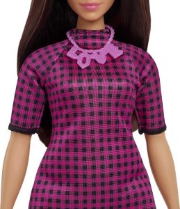 Lalka Barbie Barbie Fashionistas Sukienka w różową kratkę 5