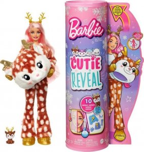 Lalka Barbie Barbie Cutie Reveal Jelonek (HJL61) 1