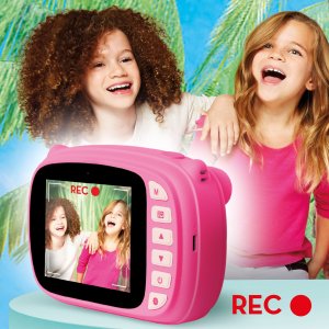 Aparat cyfrowy Lisciani Barbie print cam różowy 7