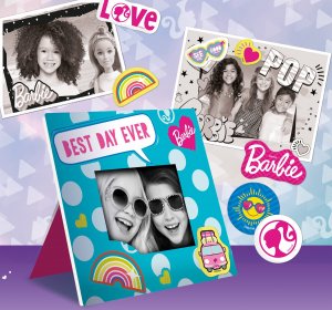 Aparat cyfrowy Lisciani Barbie print cam różowy 5