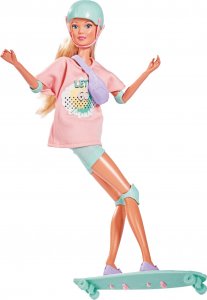 Simba SIMBA Lalka Steffi na Longboardzie 3