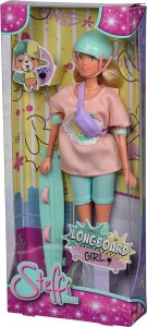 Simba SIMBA Lalka Steffi na Longboardzie 4