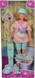 Simba SIMBA Lalka Steffi na Longboardzie 5