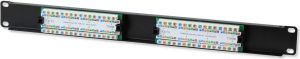 Techly Patch Panel 1U UTP 16x RJ45 Cat5e Czarny (22854) 2