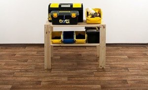 Wamar-Sosenka MAXI Regał Drewniany 64x80x50 cm 2 Półki ażurowe Surowe drewno sosnowe MAXI-2MA 9