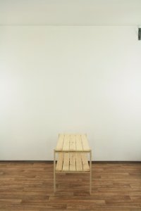 Wamar-Sosenka MAXI Regał Drewniany 64x120x50 cm 2 Półki ażurowe Surowy Drewno sosnowe MAXI-2NA 4