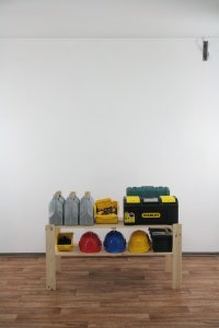 Wamar-Sosenka MAXI Regał Drewniany 64x120x50 cm 2 Półki ażurowe Surowy Drewno sosnowe MAXI-2NA 9