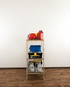 Wamar-Sosenka MAXI Regał Drewniany 115x80x50 cm 3 Półki pełne Surowy Drewno sosnowe MAXI-3MP 7