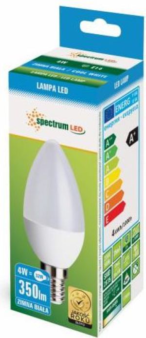 Spectrum LED Świecowa E14, 230V, 4W, CW (WOJ13035) 2