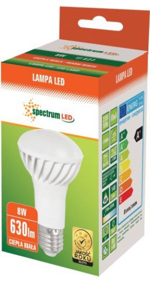 Spectrum LED R-63, E-27, 230V, 8W, WW (WOJ13990) 2