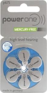 Varta Bateria Power One do aparatów słuchowych PR44 650mAh 6 szt. 2