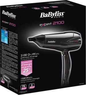 Suszarka BaByliss Suszarka do włosów Babyliss D322E (1500W; kolor czarny) 2