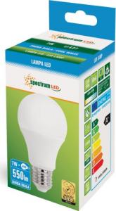 Spectrum LED GLS E27, 230V, 7W, CW (WOJ13899) 2