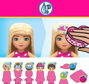 Mattel MEGA BLOKS Barbie Domek Marzeń DreamHouse Zestaw klocków HHM01 p4 MATTEL 4