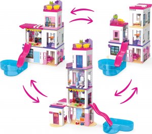 Mattel MEGA BLOKS Barbie Domek Marzeń DreamHouse Zestaw klocków HHM01 p4 MATTEL 7