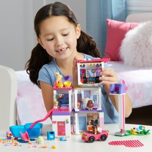 Mattel MEGA BLOKS Barbie Domek Marzeń DreamHouse Zestaw klocków HHM01 p4 MATTEL 9