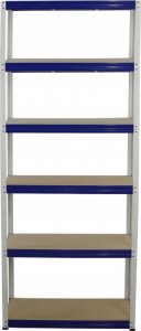 Wamar-Sosenka Regał Helios magazynowy metalowy HWN_213X100X45_6_400 ilość półek 6 nośność 400 kg 1