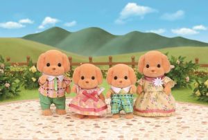 Figurka Epoch Sylvanian Families Rodzina pudli (5259) 2