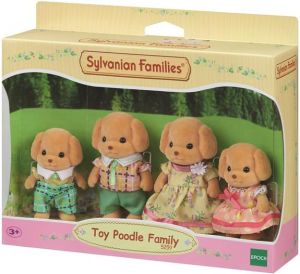 Figurka Epoch Sylvanian Families Rodzina pudli (5259) 3