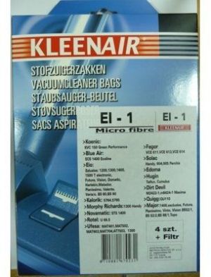 Worek do odkurzacza Kleenair Worek EI - 1 (Koenic KVC 150 Green Performence) 1