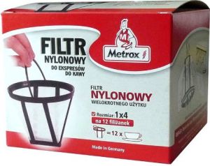 Metrox Filtr stały nylonowy do ekspresów do kawy rozm 4 1