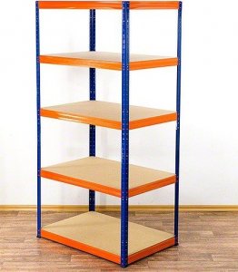 Wamar-Sosenka Helios Color 180x90x50 5p 350kg na półkę / Kolor: Niebiesko-Pomarańczowy 1