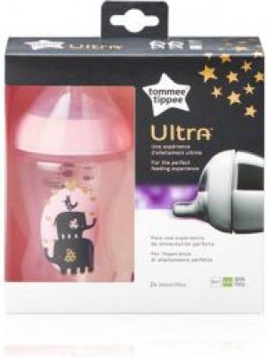 Tommee Tippee butelka Ultra 2x260ml Pink (TT0350) 1