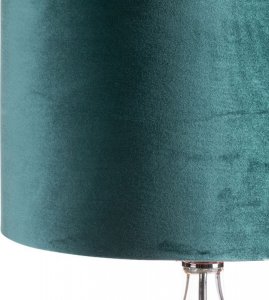 Lampa stołowa Eurofirany Lampa dekoracyjna SALVIA 40X69 szałwiowa + miedziana 2
