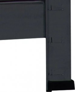 kontrast Regał magazynowy metalowy 180x90x40 5 półek x 175 kg czarny 2