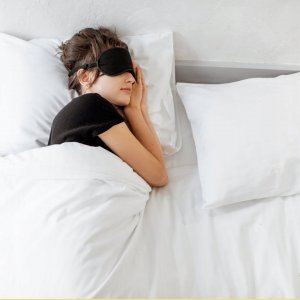 Medi Sleep Opaska, maska na oczy 3D do spania, podróży profes 8