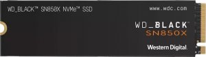 Dysk SSD WD Black SN850X 4TB M.2 2280 PCI-E x4 Gen4 NVMe (WDS400T2X0E) 1