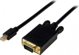 Adapter AV StarTech StarTech MDP2VGAMM10B adapter kablowy 3 m mini DisplayPort VGA (D-Sub) Czarny 1