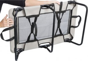 Trixie TRIXIE Legowisko dla psa, 99x19x60 cm, szaro-czarne 9