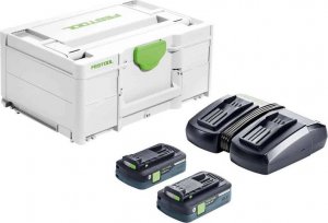 Festool Zestaw Festool SYS 18V 2x4,0/TCL6DUO 577109 1
