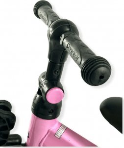 Rowerek biegowy Blue Ride jeździk Trójkołowy 3w1 003 Ciemny Róż 8