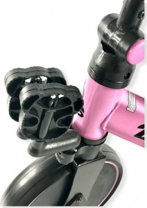 Rowerek biegowy Blue Ride jeździk Trójkołowy 3w1 003 Ciemny Róż 9